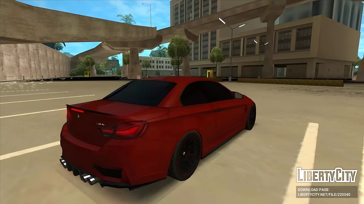 BMW M4 F83 / GTA San Andreas