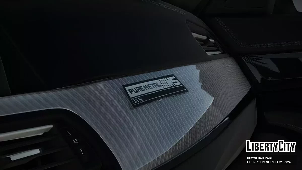 BMW M5 F10 Pure Metal Edition '16 / GTA San Andreas