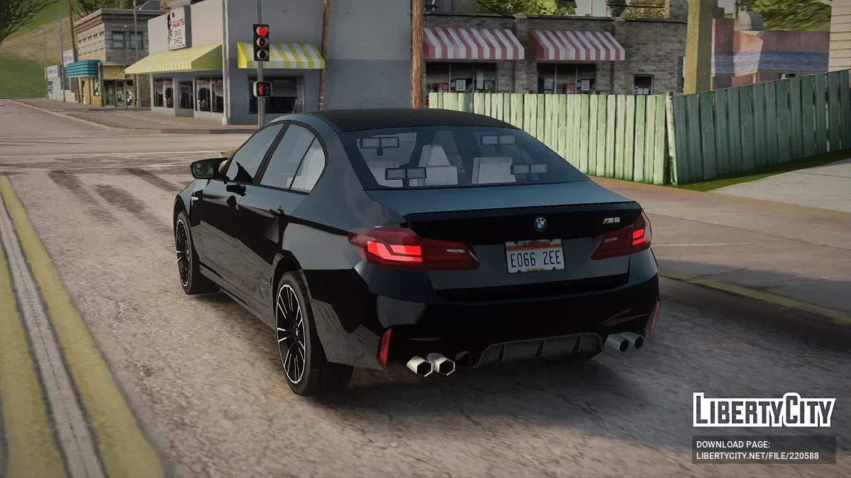 BMW M5 F90 Unmarked Police Car England / GTA San Andreas