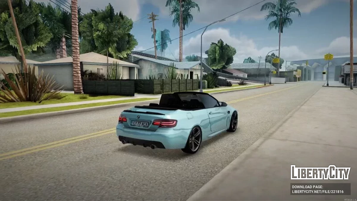 BMW E93 335 / GTA San Andreas