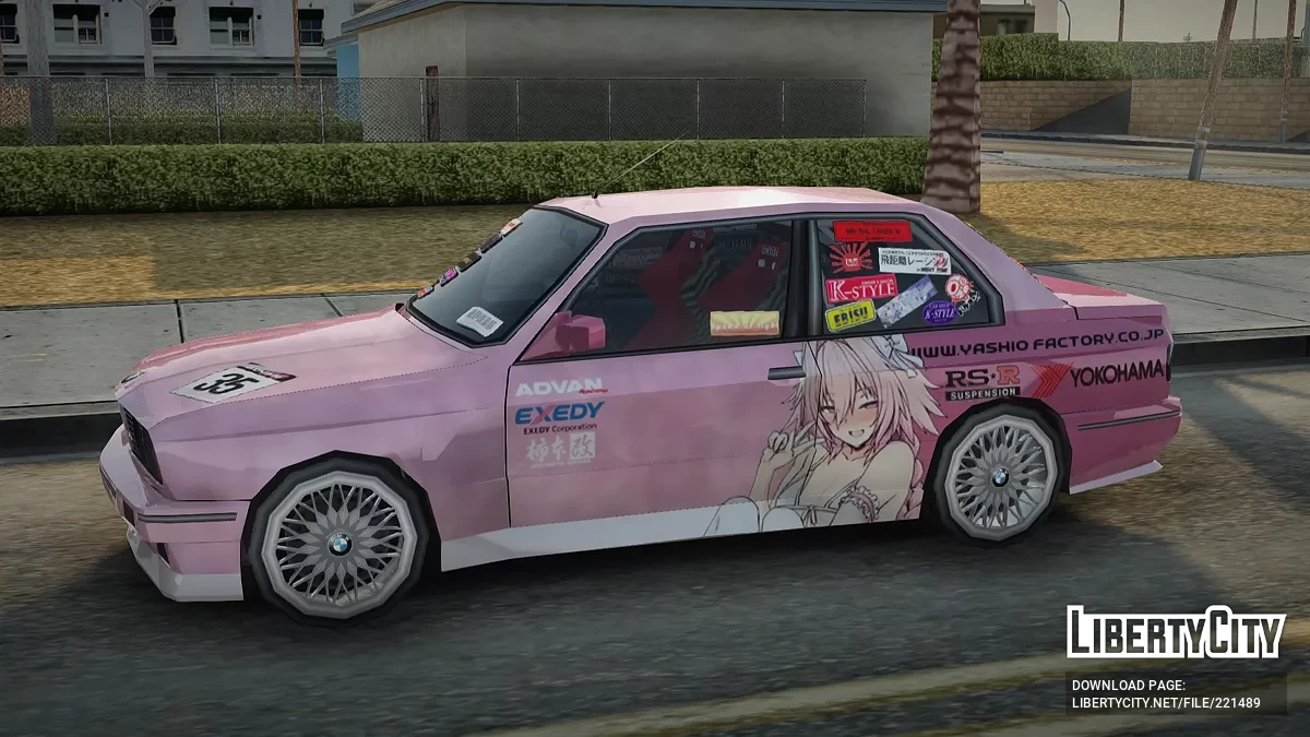 BMW M3 E30 Itasha / GTA San Andreas