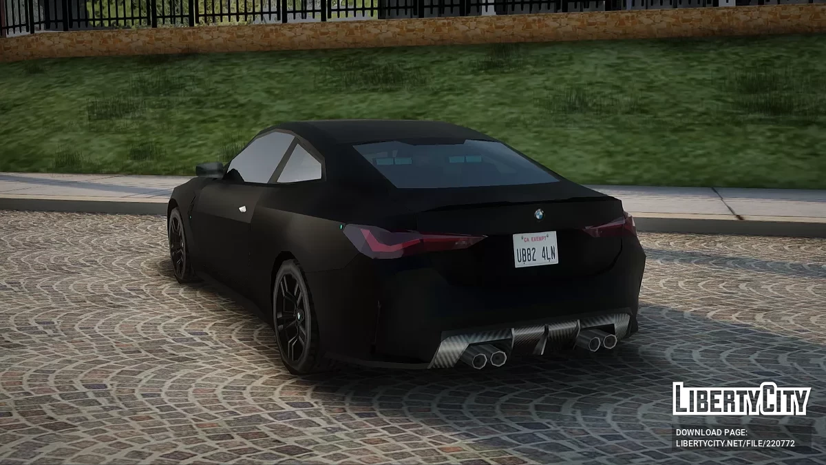 BMW M4 Coupe (G82) Unmarked / GTA San Andreas