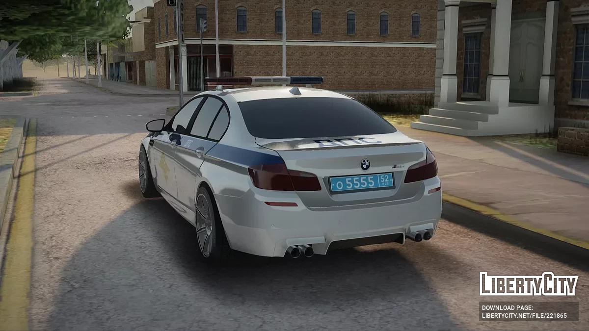 BMW M5 F10 ДПС / GTA San Andreas