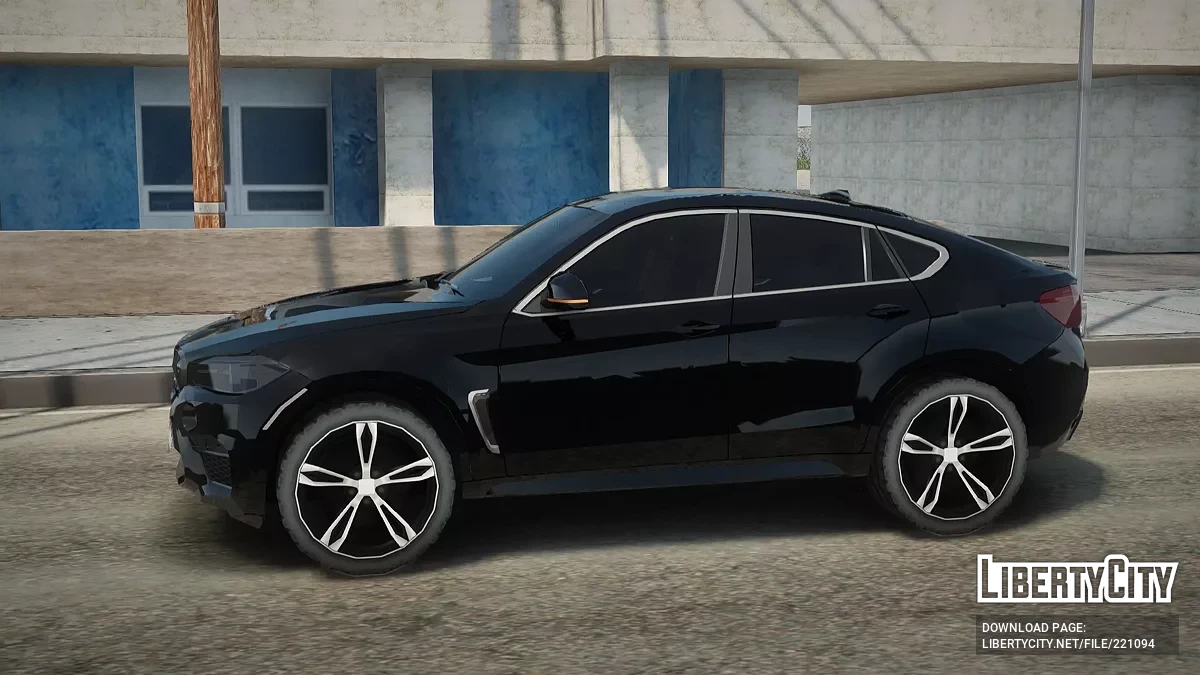 BMW X6M UK Unmarked / GTA San Andreas