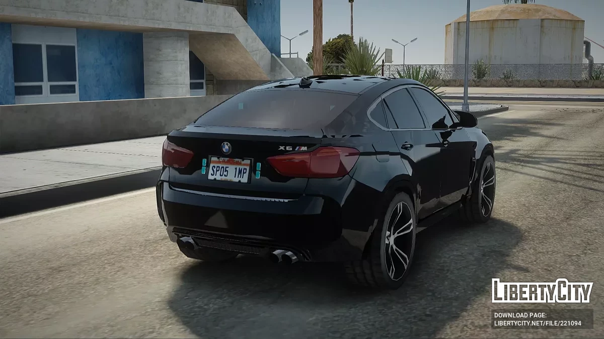 BMW X6M UK Unmarked / GTA San Andreas