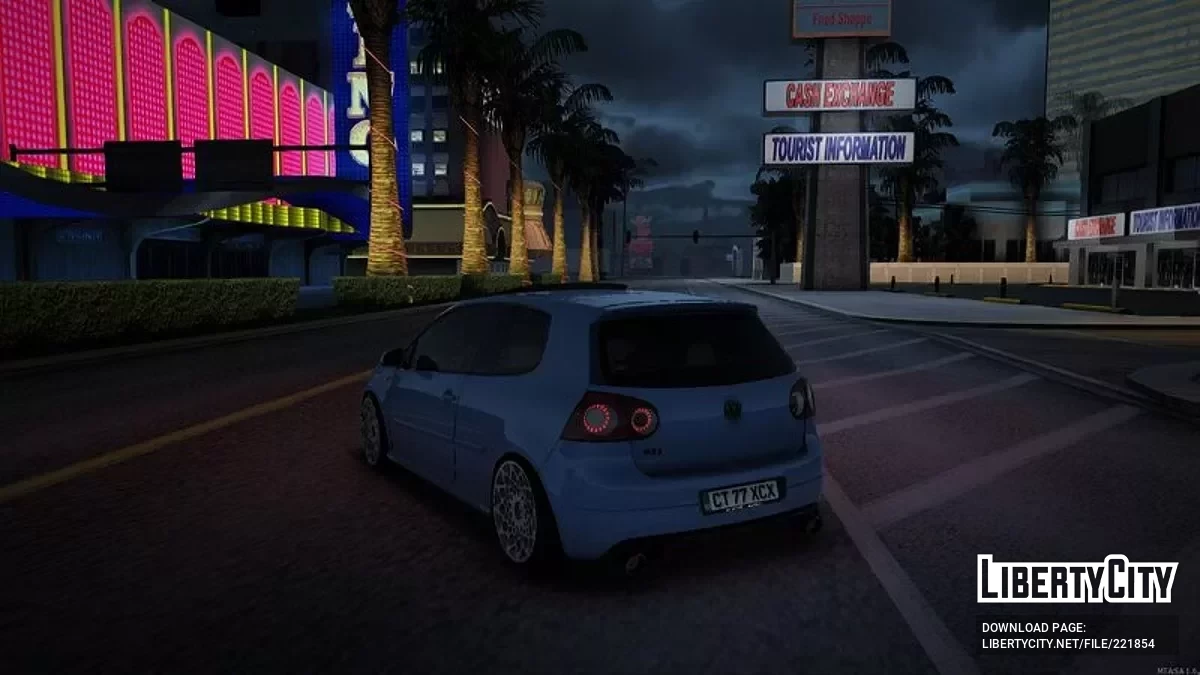Volkswagen Golf 5 / GTA San Andreas
