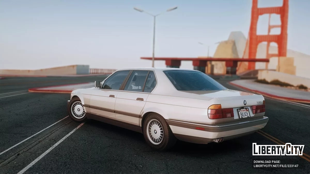 BMW 735i (E32) (NA-Spec) 1988 / GTA San Andreas
