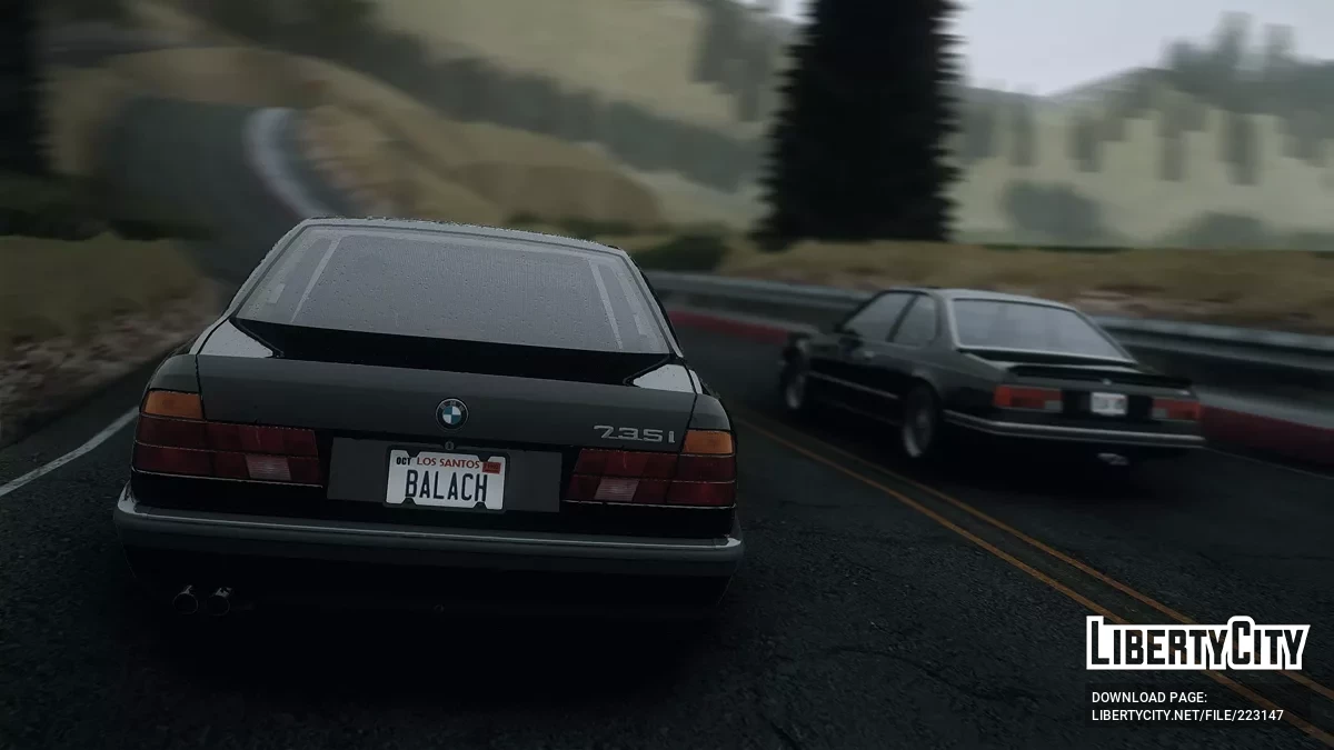 BMW 735i (E32) (NA-Spec) 1988 / GTA San Andreas