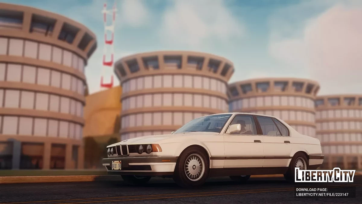 BMW 735i (E32) (NA-Spec) 1988 / GTA San Andreas