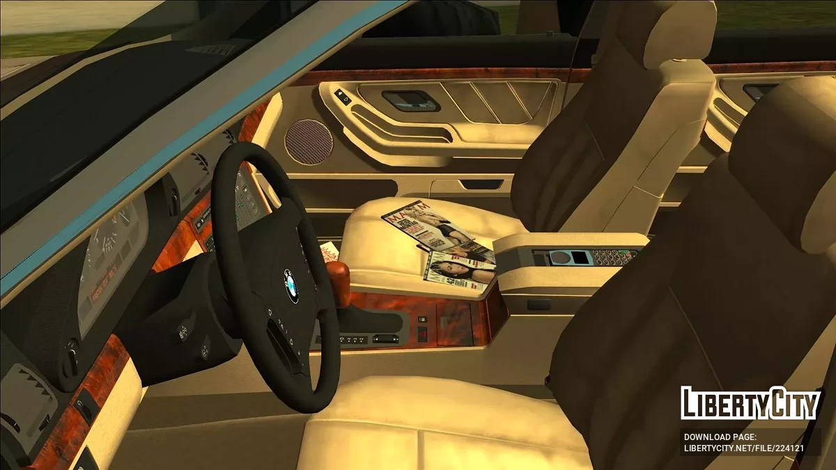 BMW E38 750iL 1996 / GTA San Andreas