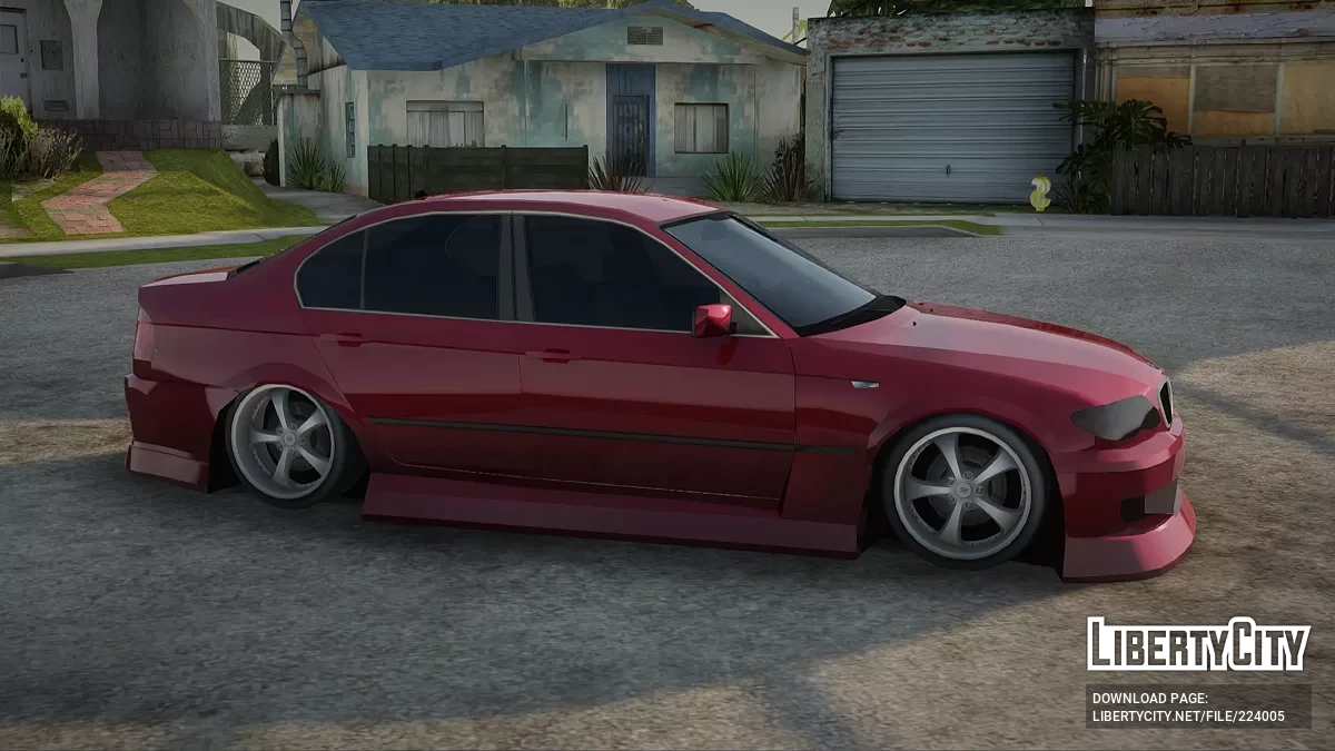 BMW E46 325i BN Style / GTA San Andreas