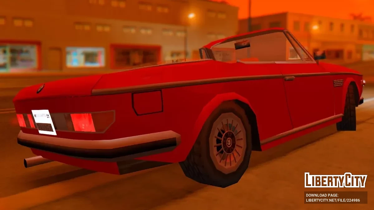 BMW E9 / GTA San Andreas