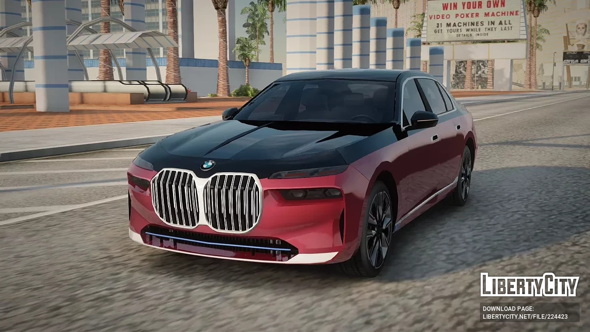 BMW i7 / GTA San Andreas