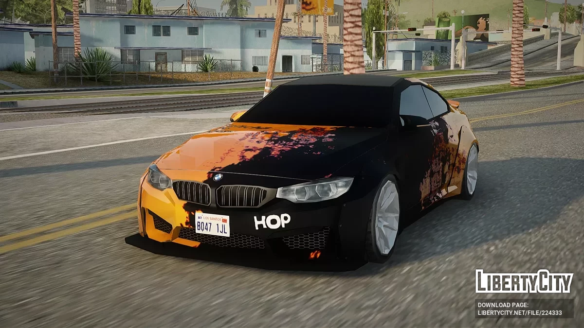 BMW M4 Винил / GTA San Andreas
