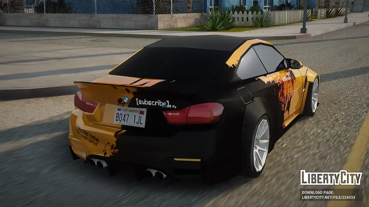 BMW M4 Винил / GTA San Andreas