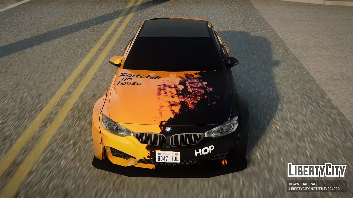 BMW M4 Винил / GTA San Andreas