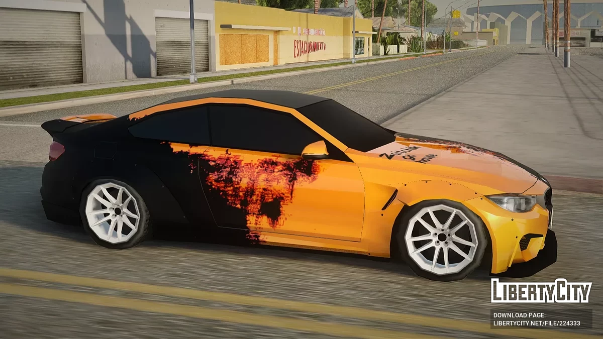 BMW M4 Винил / GTA San Andreas
