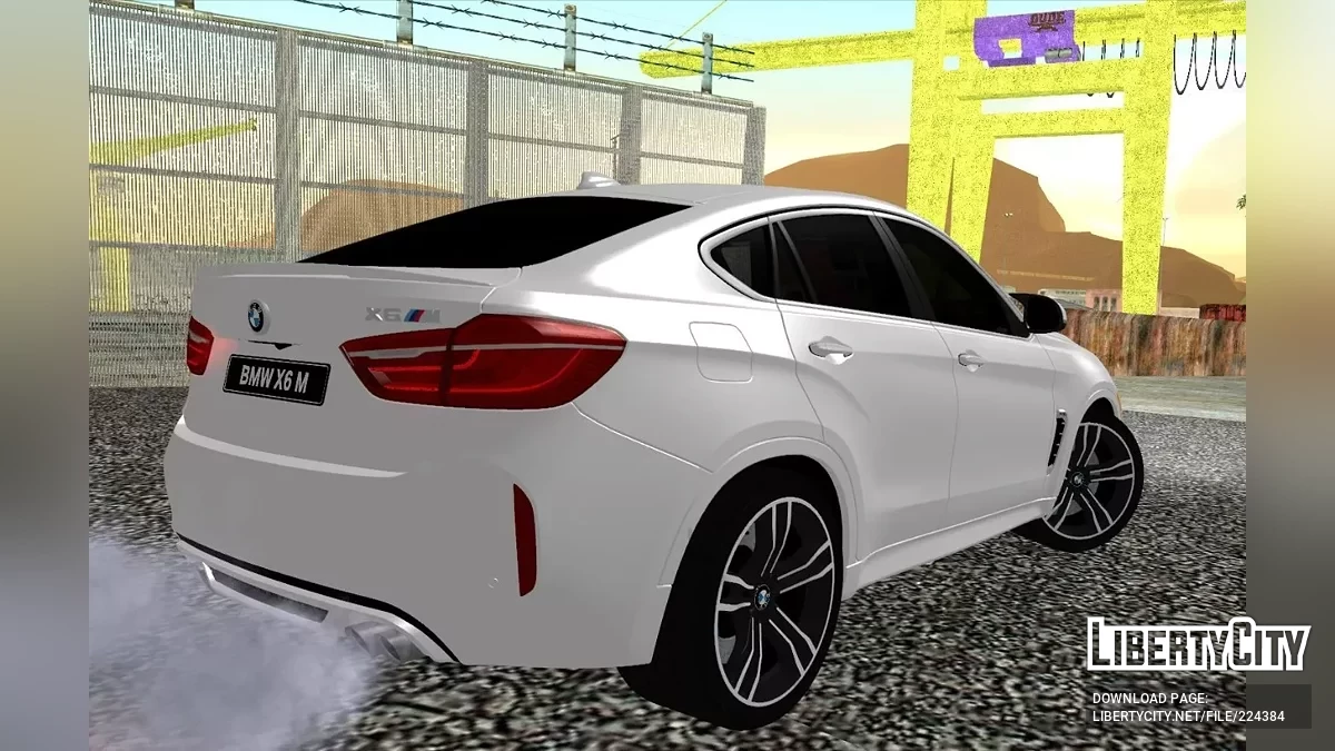 BMW X6M F86 2014 / GTA San Andreas