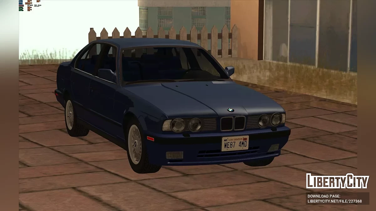 BMW 535i E34 1993 (IVF Адаптация) / GTA San Andreas