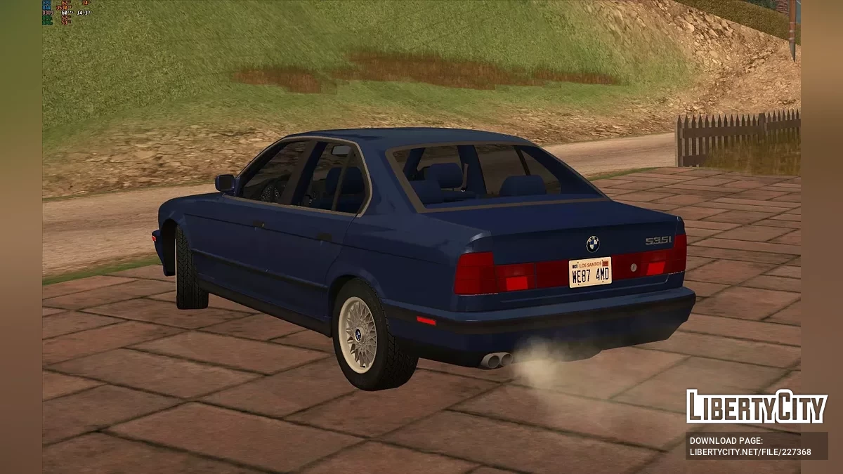 BMW 535i E34 1993 (IVF Адаптация) / GTA San Andreas