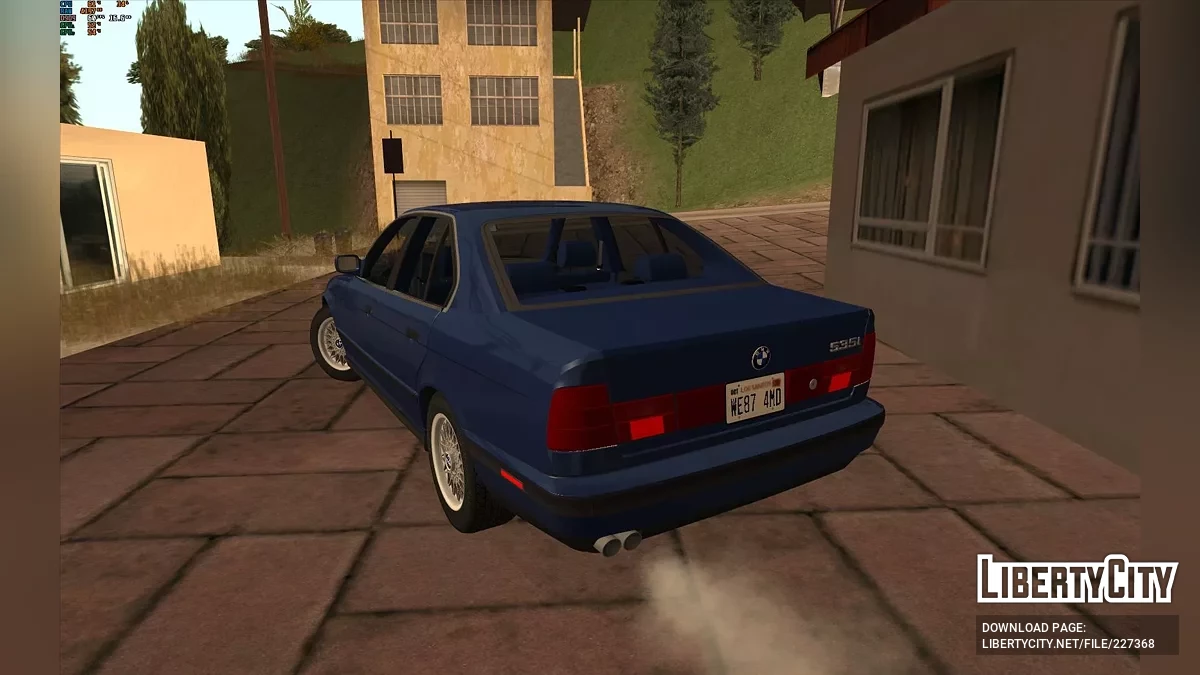 BMW 535i E34 1993 (IVF Адаптация) / GTA San Andreas