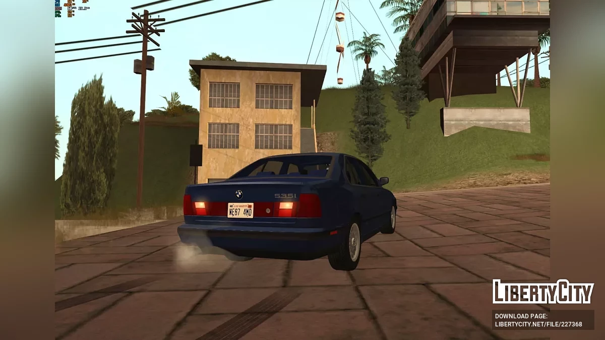 BMW 535i E34 1993 (IVF Адаптация) / GTA San Andreas