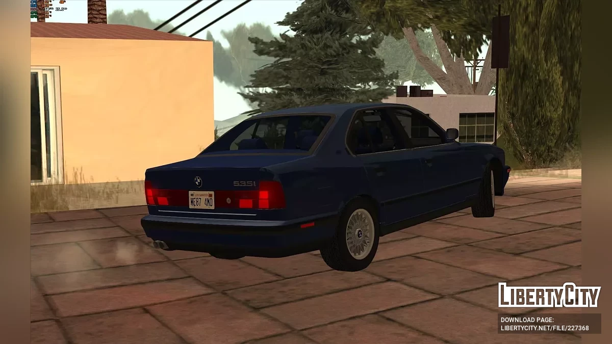 BMW 535i E34 1993 (IVF Адаптация) / GTA San Andreas