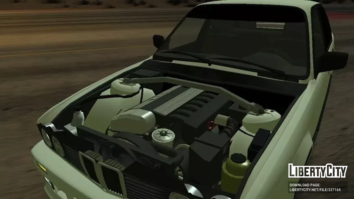 BMW E30 Libyan Style / GTA San Andreas