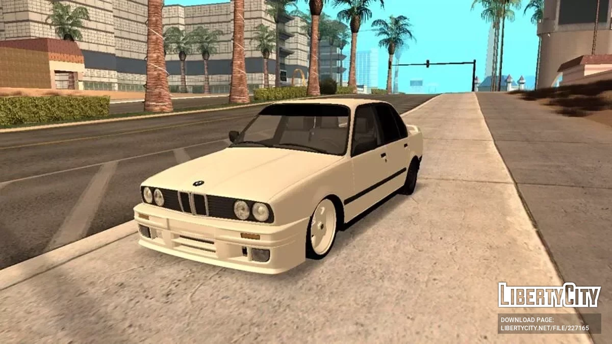 BMW E30 Libyan Style / GTA San Andreas