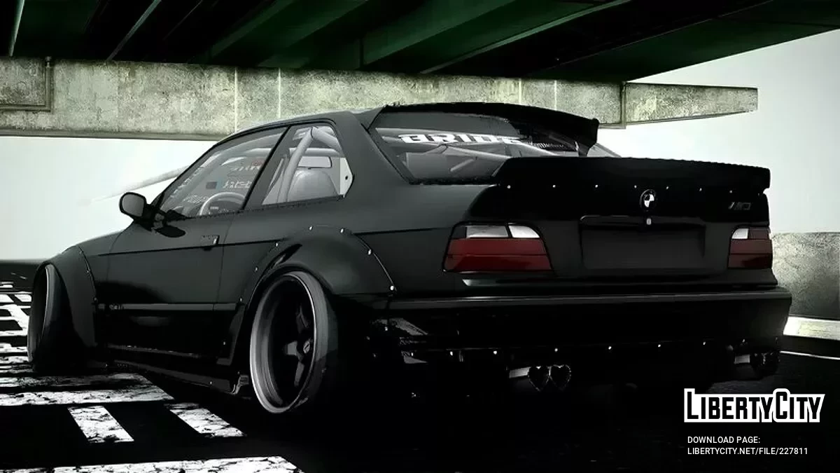BMW E36 Evil (PC + Mobile) / GTA San Andreas