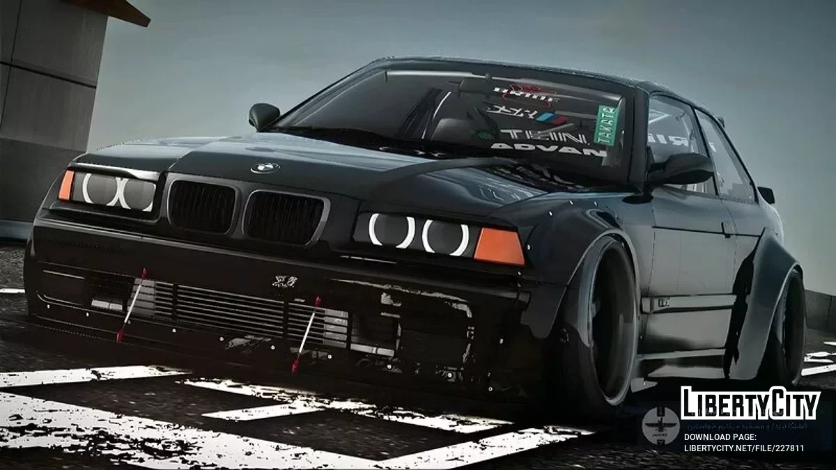 BMW E36 Evil (PC + Mobile) / GTA San Andreas