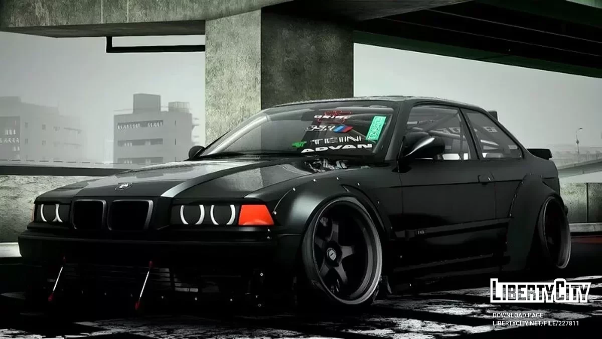 BMW E36 Evil (PC + Mobile) / GTA San Andreas