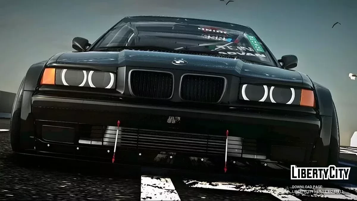BMW E36 Evil (PC + Mobile) / GTA San Andreas