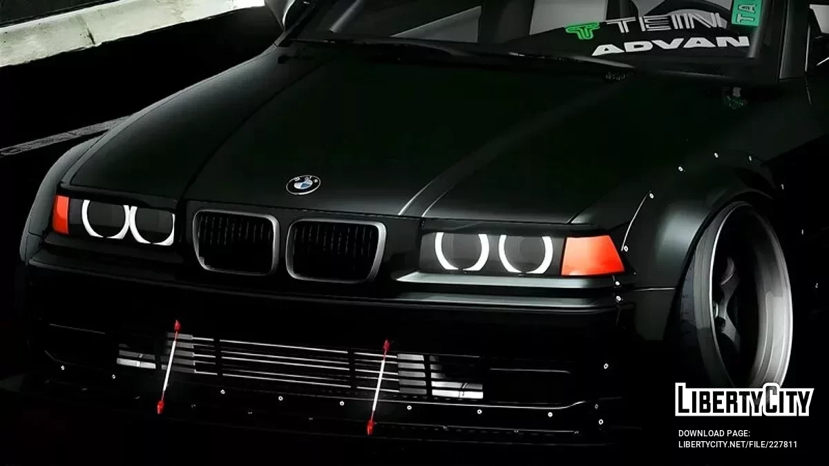 BMW E36 Evil (PC + Mobile) / GTA San Andreas