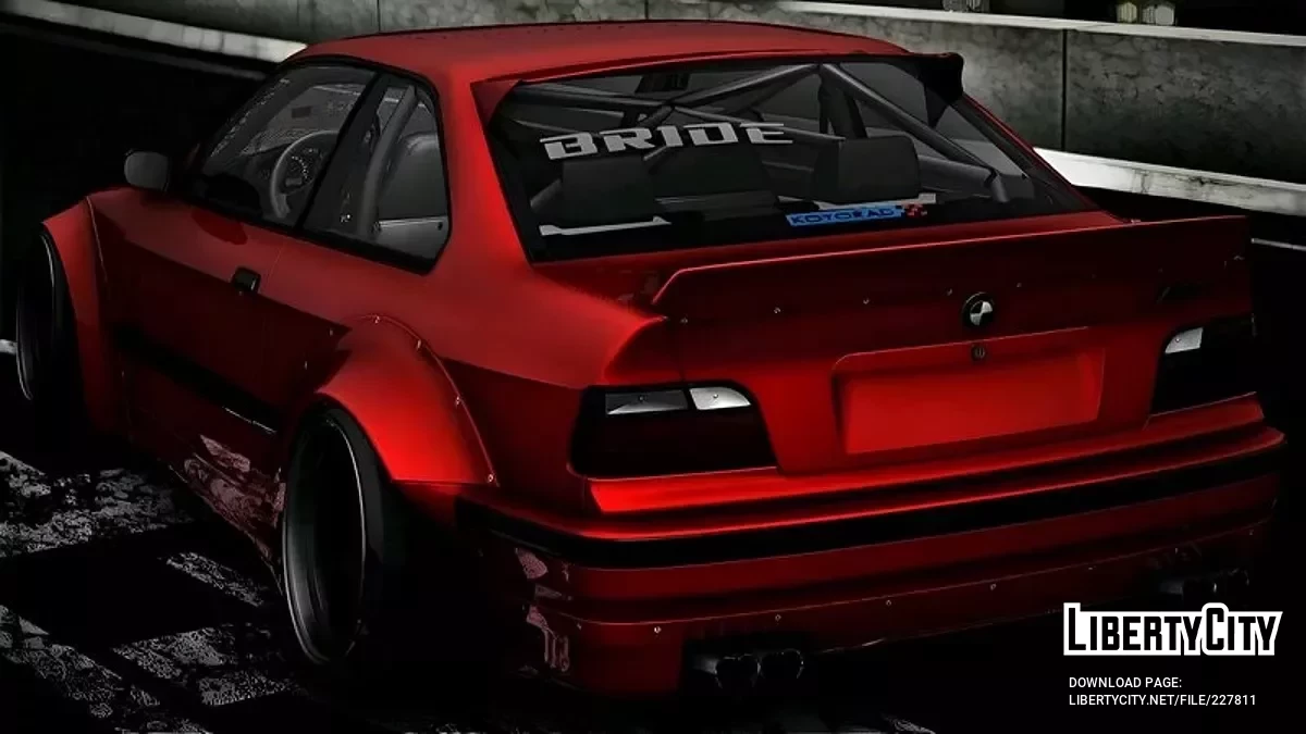 BMW E36 Evil (PC + Mobile) / GTA San Andreas