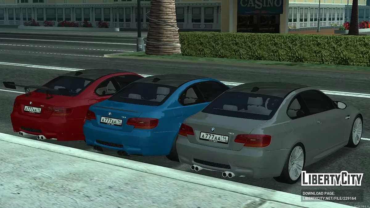 BMW M3 E92 / GTA San Andreas