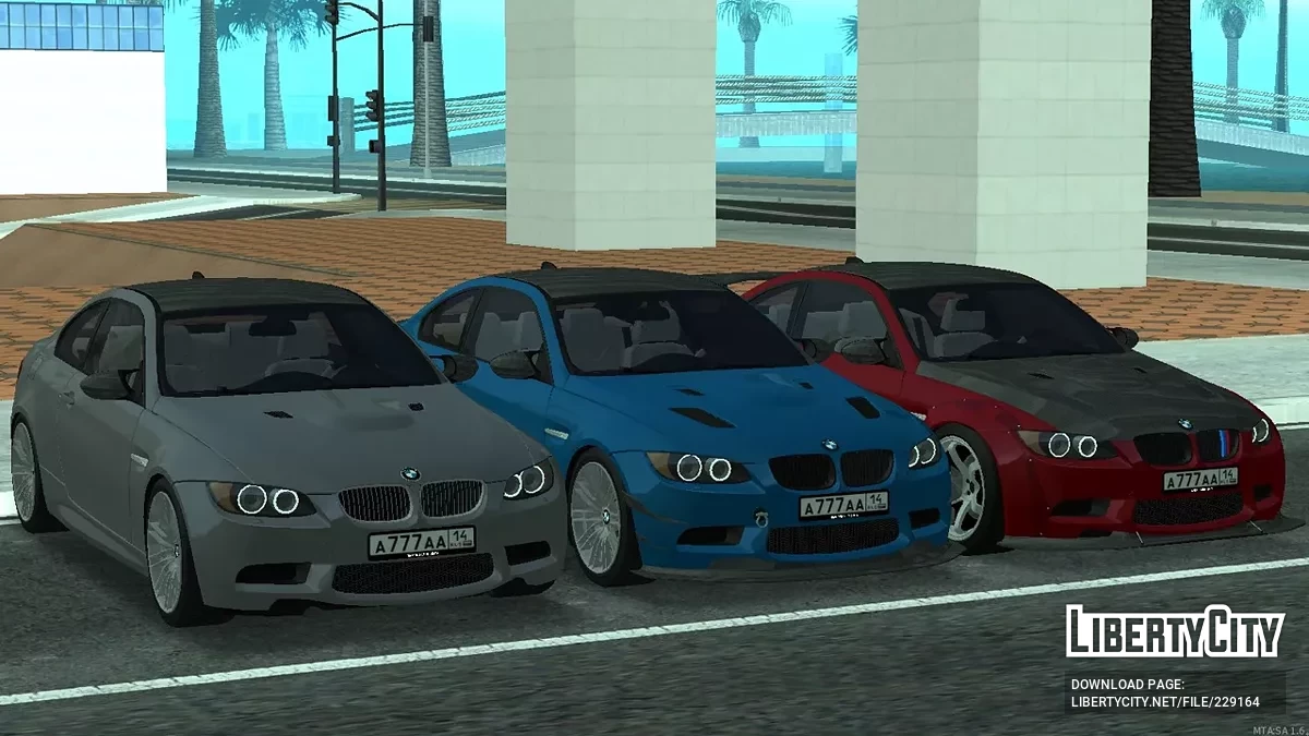 BMW M3 E92 / GTA San Andreas