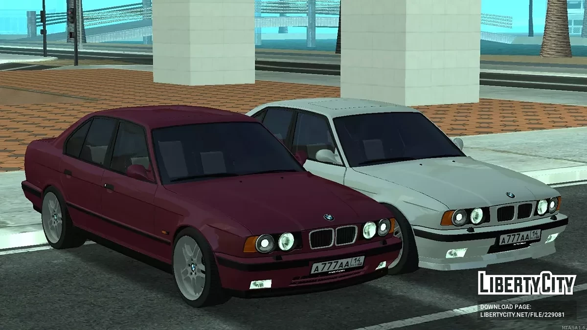 BMW M5 E34 / GTA San Andreas