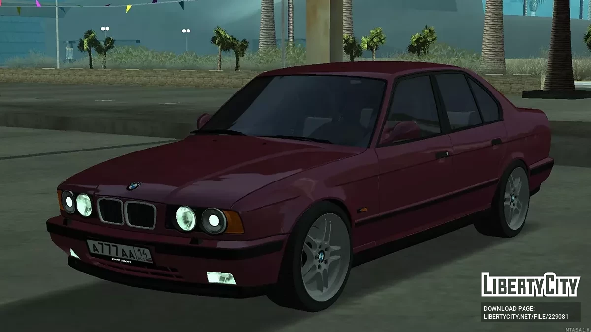 BMW M5 E34 / GTA San Andreas