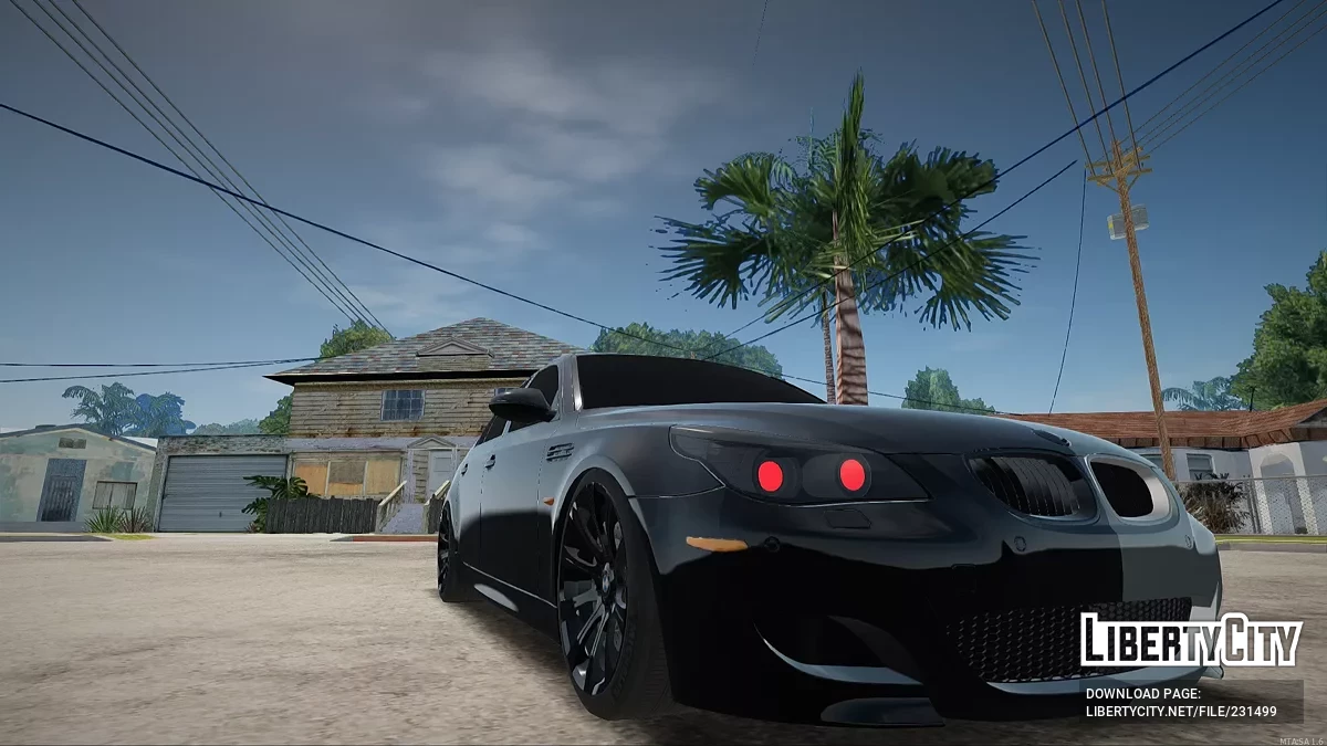 Индивидуальный дизайн BMW E60 / GTA San Andreas