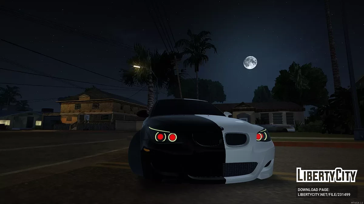 Индивидуальный дизайн BMW E60 / GTA San Andreas