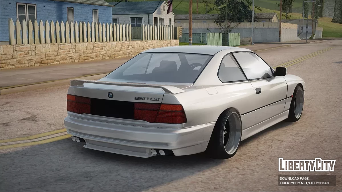 BMW 850CSi 1996 Stock Version / GTA San Andreas