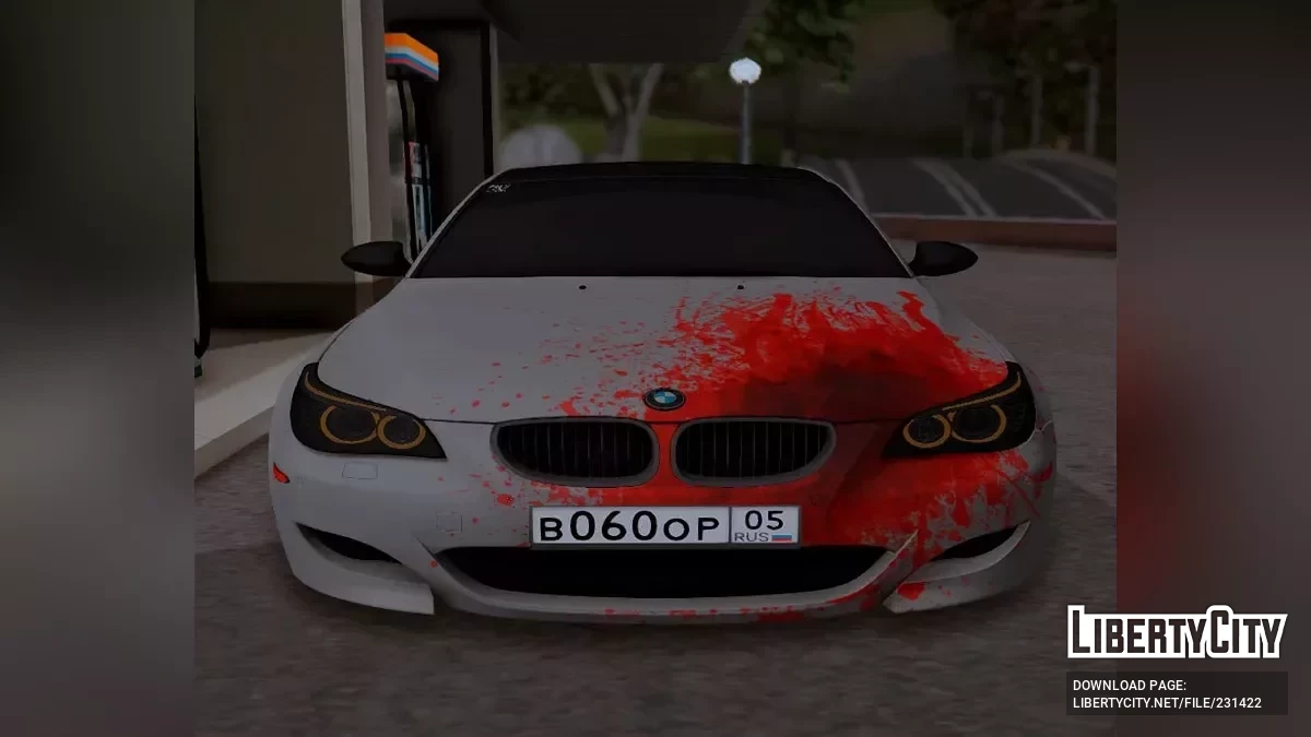 BMW M5 E60 Bloody livery / GTA San Andreas