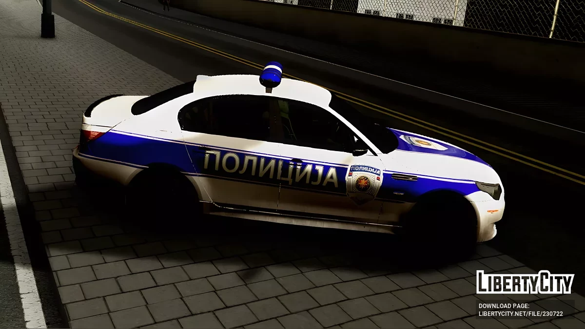 BMW M5 E60 Policija / GTA San Andreas