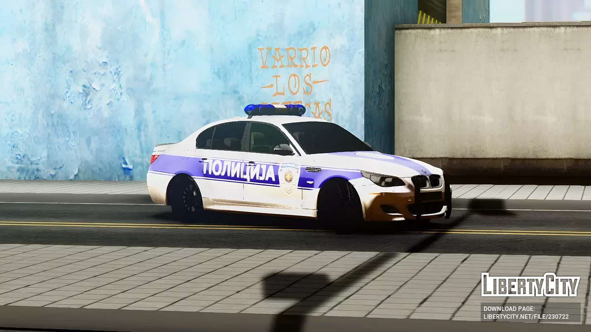 BMW M5 E60 Policija / GTA San Andreas