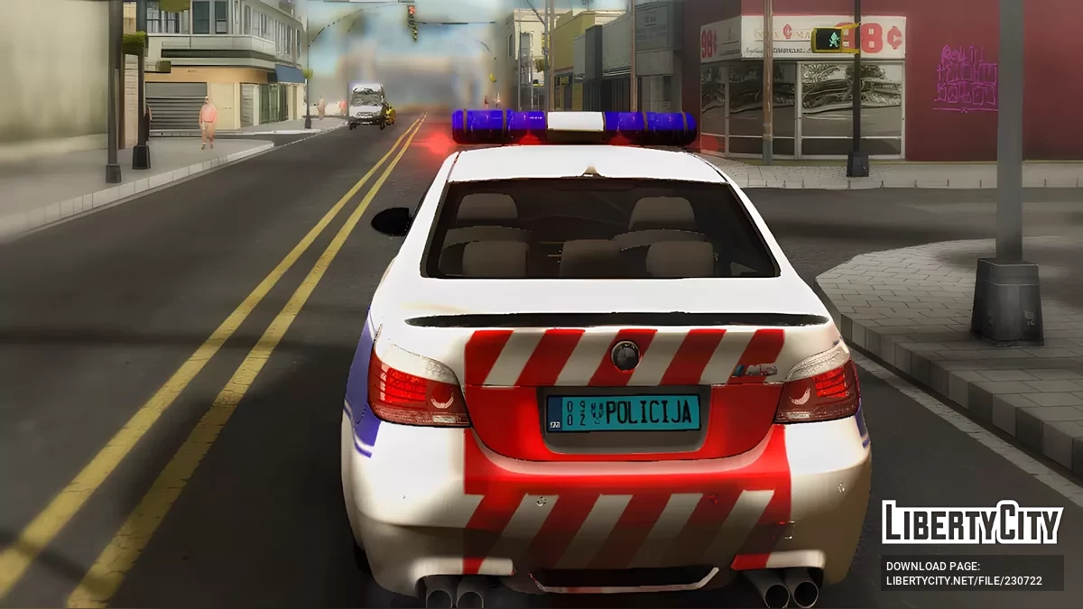 BMW M5 E60 Policija / GTA San Andreas