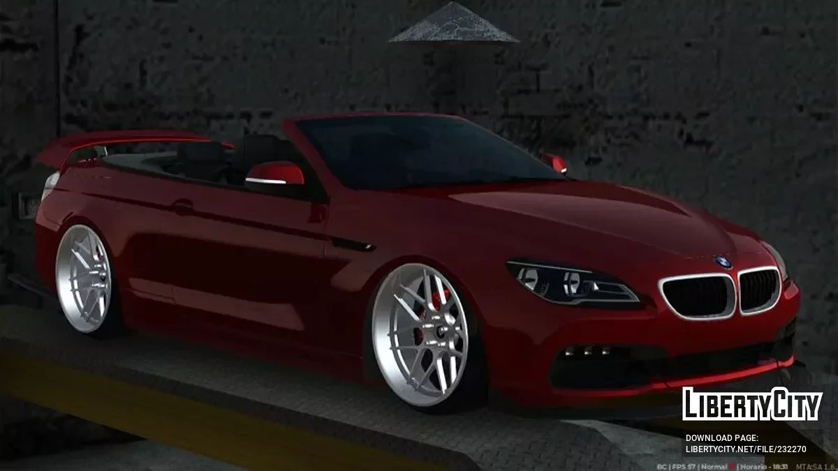 BMW 650i Cabriolet Stance / GTA San Andreas