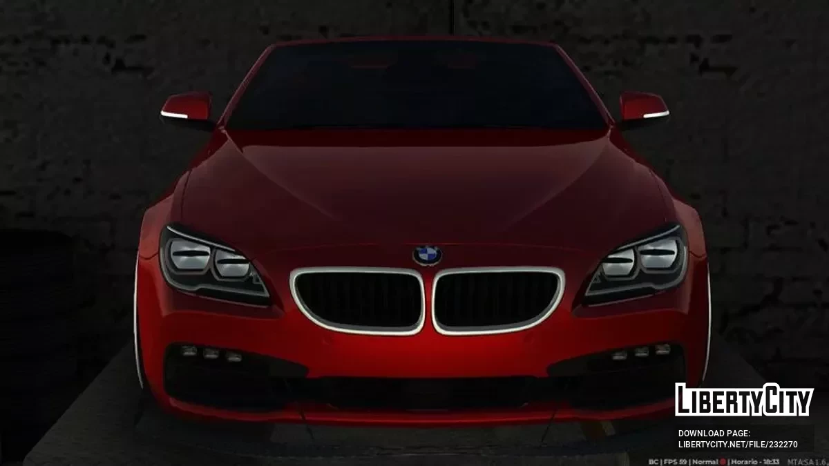 BMW 650i Cabriolet Stance / GTA San Andreas