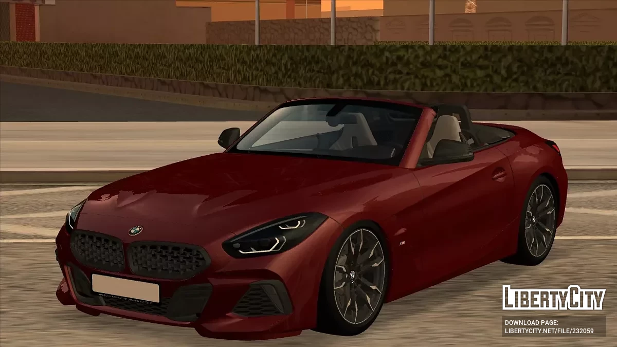 BMW Z4 2019 Cabrio / GTA San Andreas
