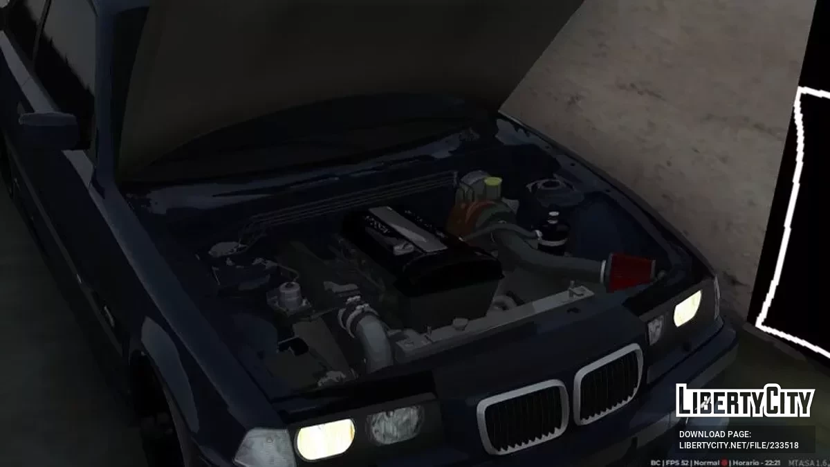 BMW Series 3 E36 Coupe / GTA San Andreas